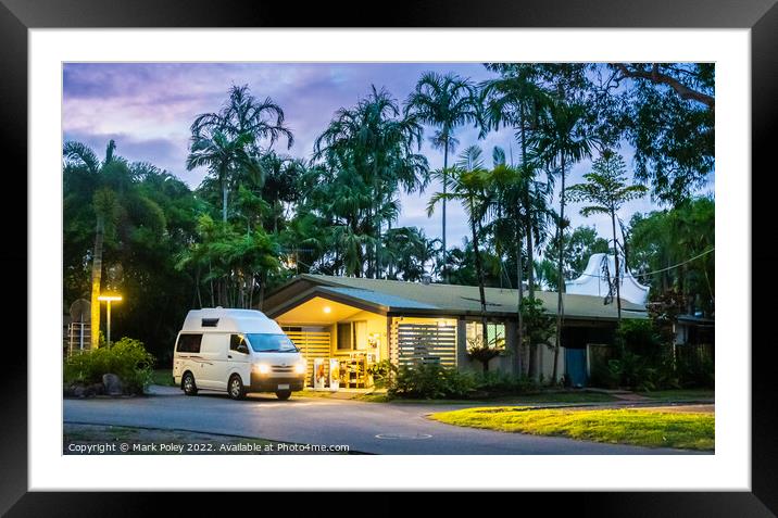 Australia Discovery  by Campervan Framed Mounted Print by Mark Poley