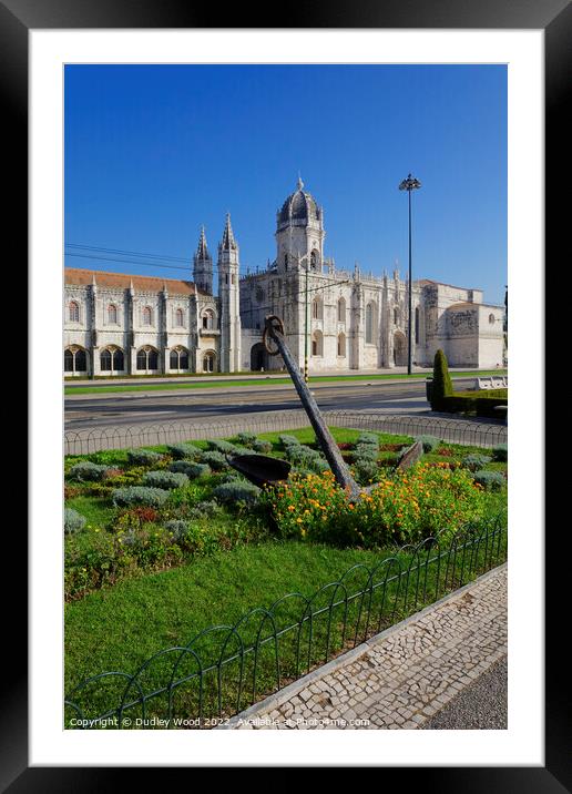 Majestic Jeronimos Monastery Framed Mounted Print by Dudley Wood