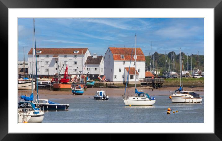 Tranquil Tide Mill by Riverside Framed Mounted Print by Kevin Snelling