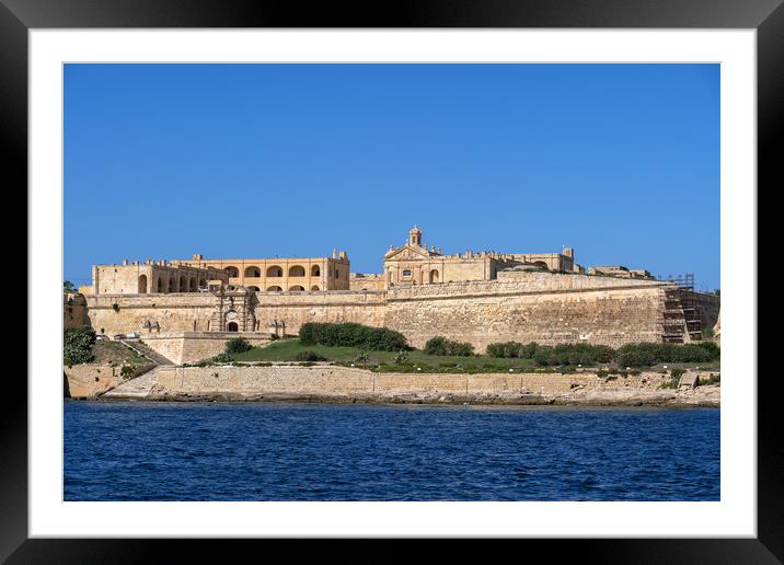Fort Manoel on Manoel Island in Gzira, Malta Framed Mounted Print by Artur Bogacki