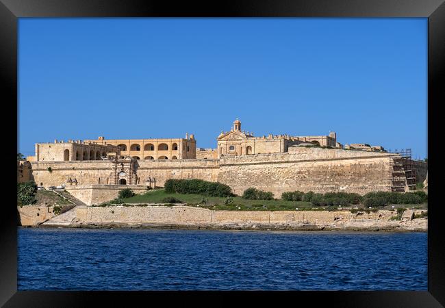 Fort Manoel on Manoel Island in Gzira, Malta Framed Print by Artur Bogacki