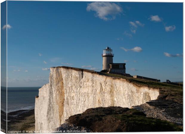 The Belle Tout Lighthouse, Eastbourne. Canvas Print by Mark Ward