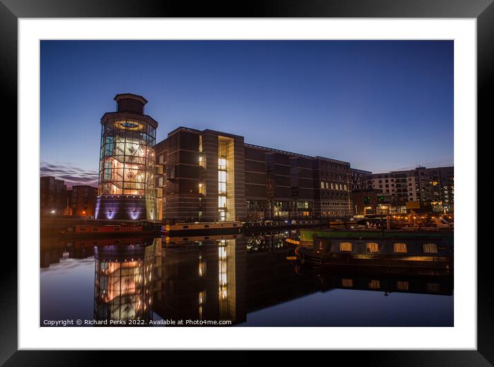 Royal Armouries reflections Framed Mounted Print by Richard Perks