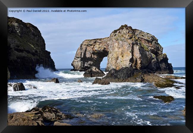 Pollaid arch Donegal Framed Print by Paul Daniell