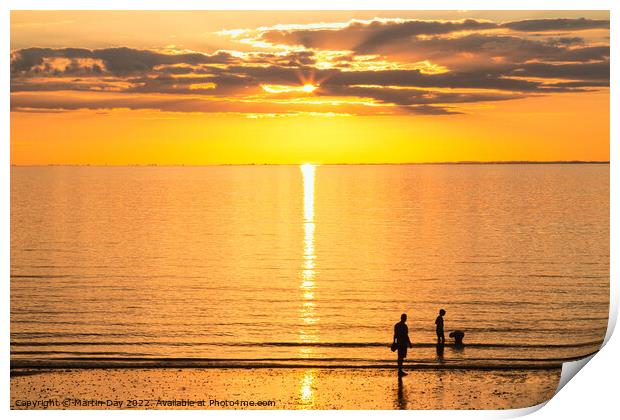 Silhouette of Joy Print by Martin Day