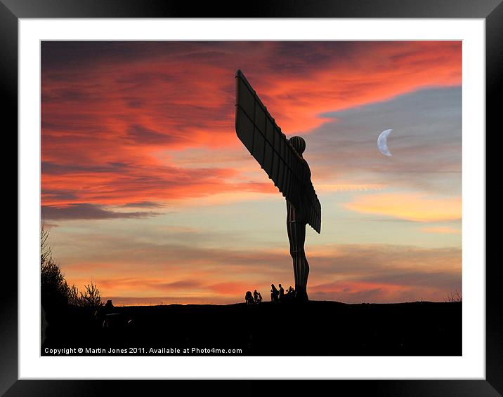 Angelic Evening Framed Mounted Print by K7 Photography