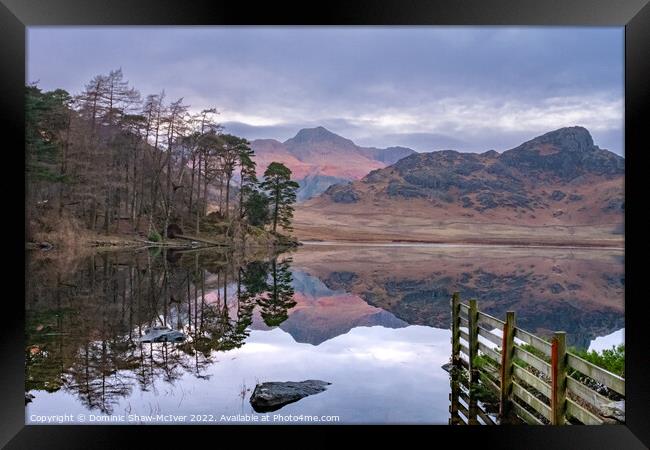 Blea Tarn Reflections Framed Print by Dominic Shaw-McIver