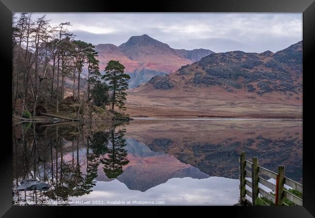 Blea Tarn reflections Framed Print by Dominic Shaw-McIver
