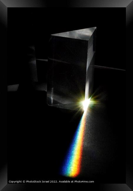 Light spectrum Framed Print by PhotoStock Israel