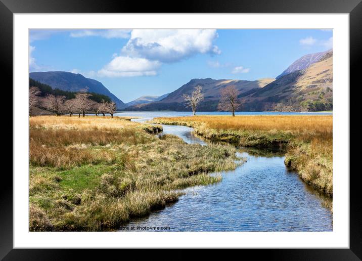 Buttermere, Lake District Framed Mounted Print by Keith Douglas