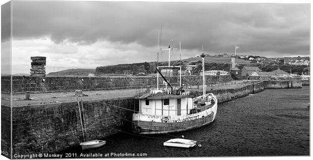 Whitehaven Harbour Canvas Print by Anthony Michael 