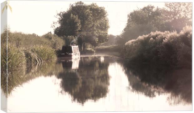 Waterway  Canvas Print by Trevor Ellis