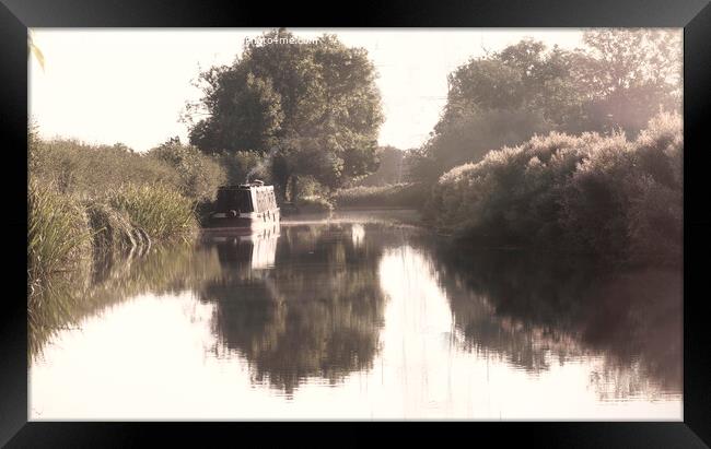 Waterway  Framed Print by Trevor Ellis