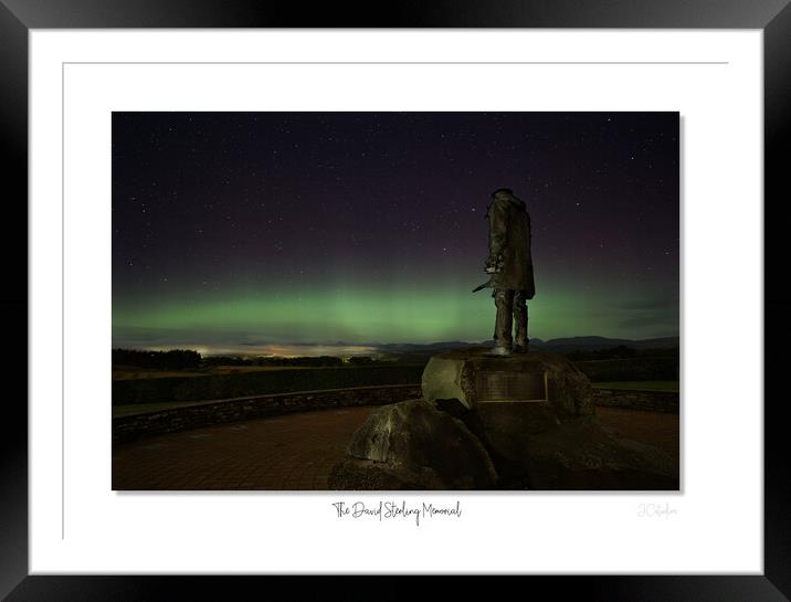 The David Stirling Memorial  Framed Mounted Print by JC studios LRPS ARPS