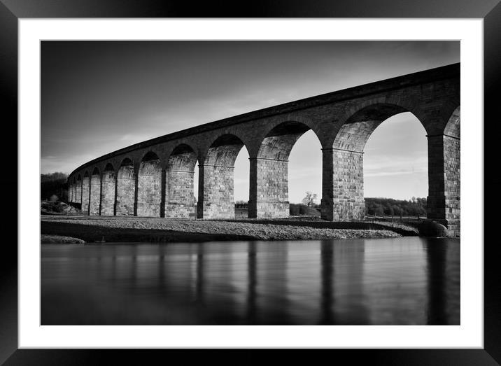 Arthington Viaduct Framed Mounted Print by David McCulloch