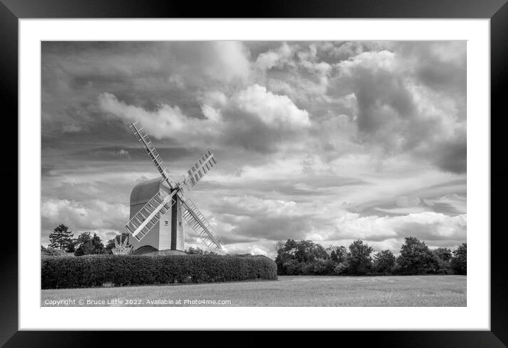 Aythorpe Roding Mill Framed Mounted Print by Bruce Little