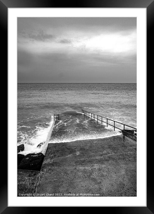 Cromer Jetty in Winter Framed Mounted Print by Travel and Pixels 