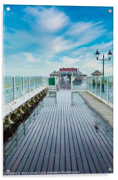 Cromer Pier, Norfolk Acrylic by Travel and Pixels 