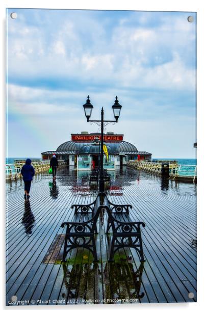 Cromer Pier, Norfolk Acrylic by Travel and Pixels 