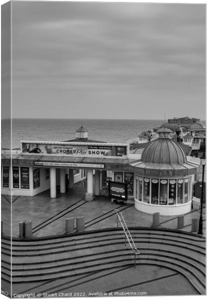 Cromer Pier Norfolk Canvas Print by Travel and Pixels 