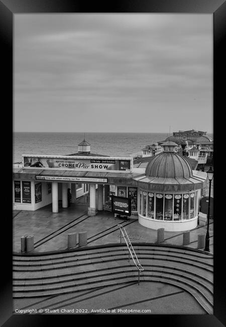 Cromer Pier Norfolk Framed Print by Travel and Pixels 