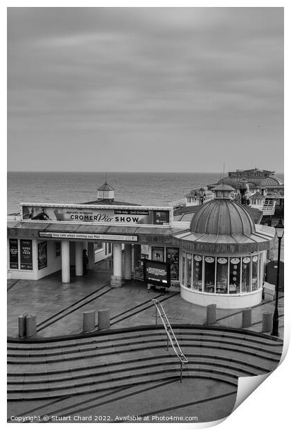 Cromer Pier Norfolk Print by Travel and Pixels 