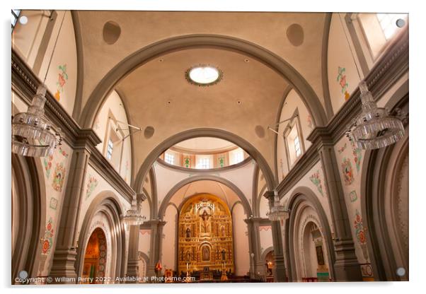 Mission Basilica San Juan Capistrano Church California Acrylic by William Perry