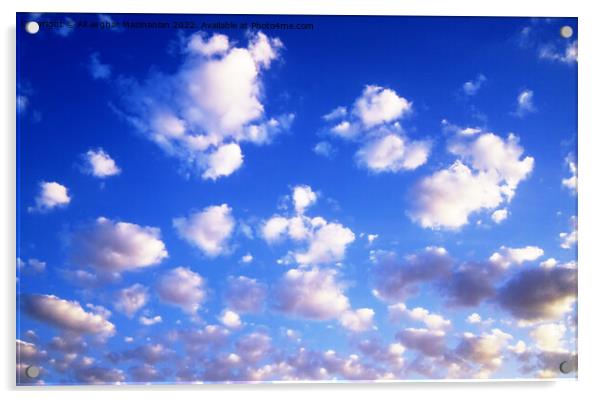 Sky cloud Acrylic by Ali asghar Mazinanian