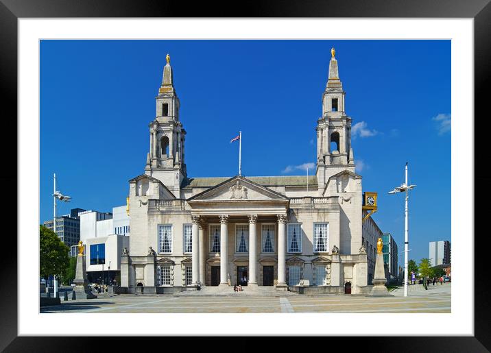 Leeds Civic Hall Framed Mounted Print by Darren Galpin