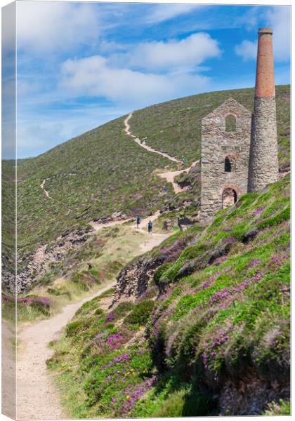 Majestic Tin Mines Canvas Print by Kevin Snelling
