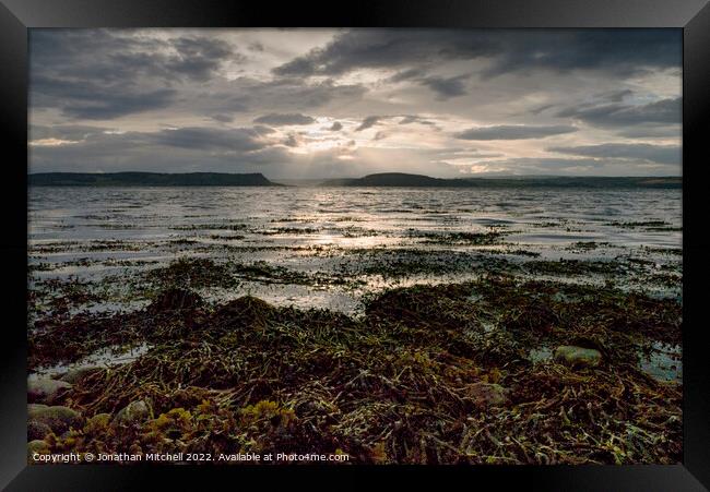 Black Isle, Moray Firth, Inverness-shire, Scotland, 2017 Framed Print by Jonathan Mitchell