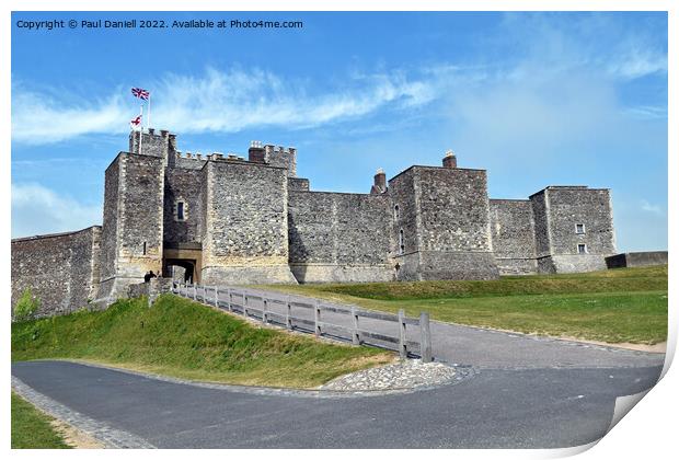 Dover Castle Print by Paul Daniell