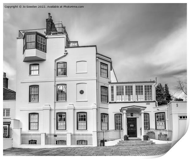 Admirals House, Hampstead, London Print by Jo Sowden