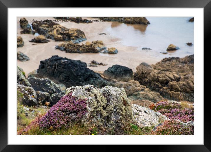 Outdoor stonerock Framed Mounted Print by Christopher Keeley
