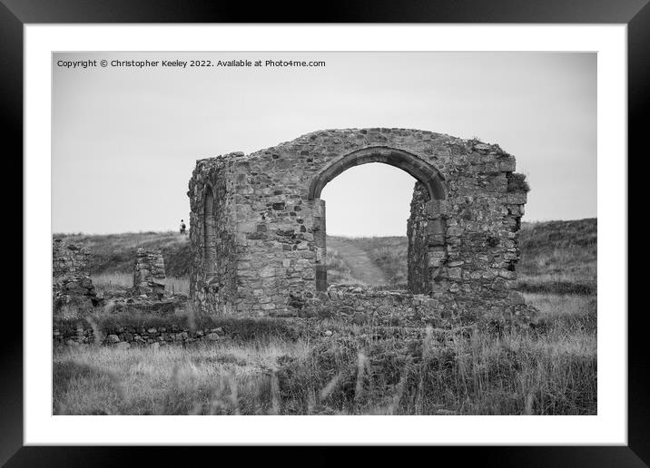 Building arch Framed Mounted Print by Christopher Keeley