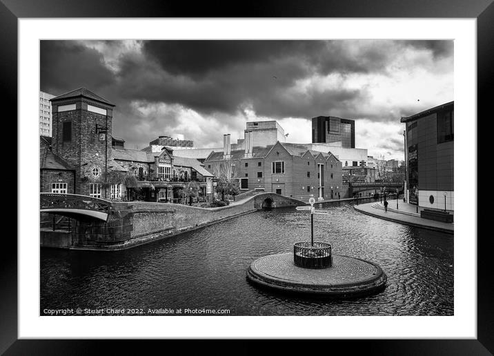 Birmingham Canal Junction Framed Mounted Print by Travel and Pixels 