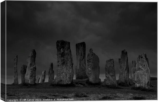 callanish stones Canvas Print by Scotland's Scenery
