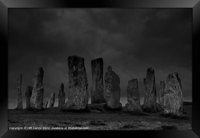 callanish stones Framed Print by Scotland's Scenery
