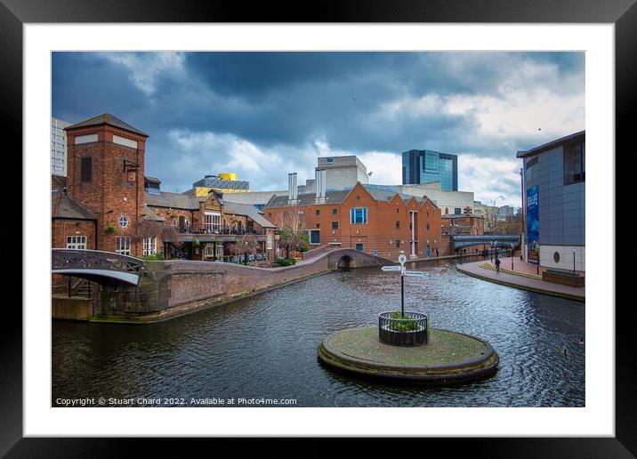 Birmingham Canal Junction Framed Mounted Print by Stuart Chard