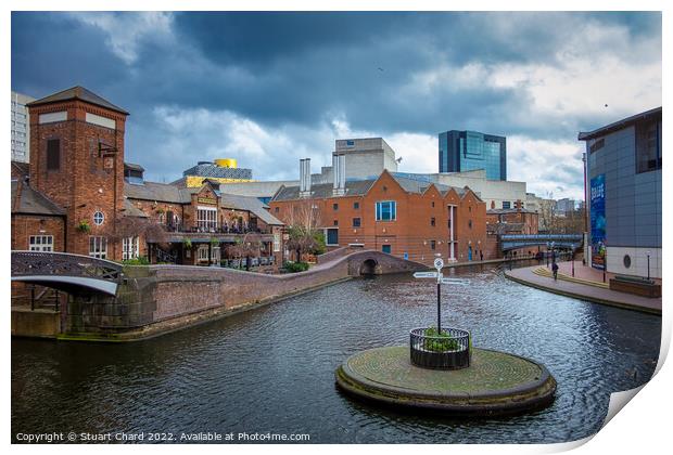 Birmingham Canal Junction Print by Travel and Pixels 