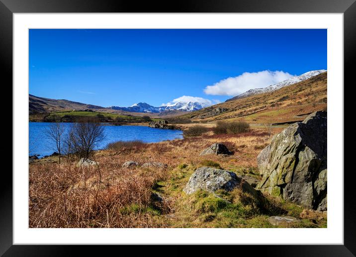 Snowdonia national park, Framed Mounted Print by chris smith