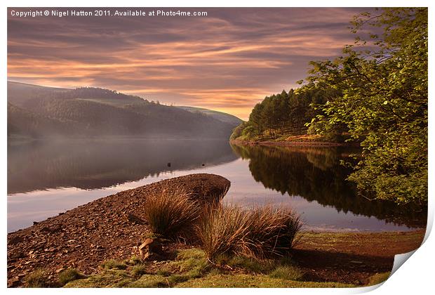 Misty Print by Nigel Hatton