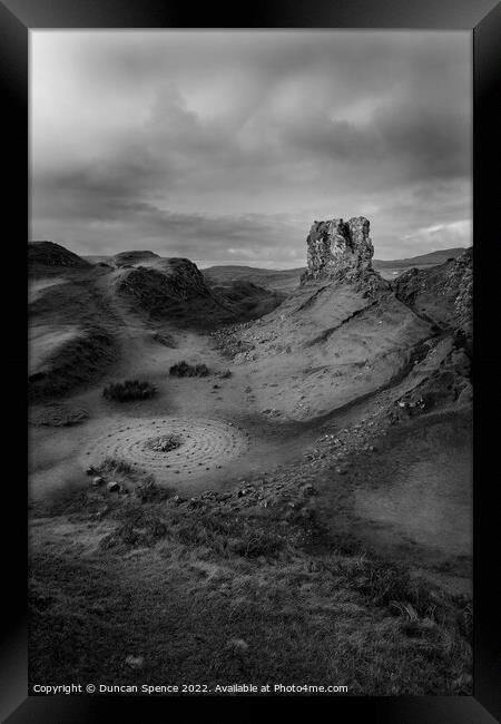 The Fairy Glen Framed Print by Duncan Spence