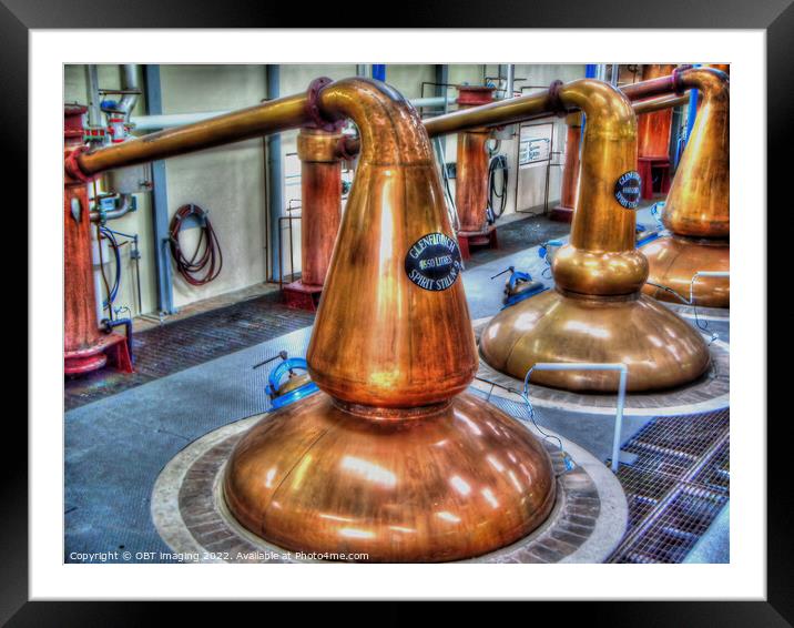 Glenfiddich Distillery Dufftown Speyside Scotland  Framed Mounted Print by OBT imaging