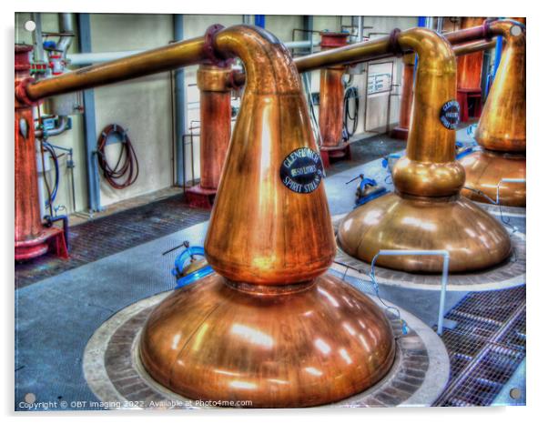 Glenfiddich Distillery Dufftown Speyside Scotland  Acrylic by OBT imaging