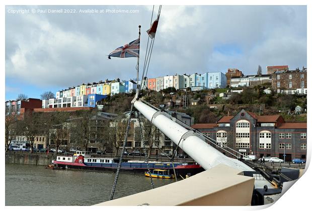 Bristol from the SS Great Britain  Print by Paul Daniell