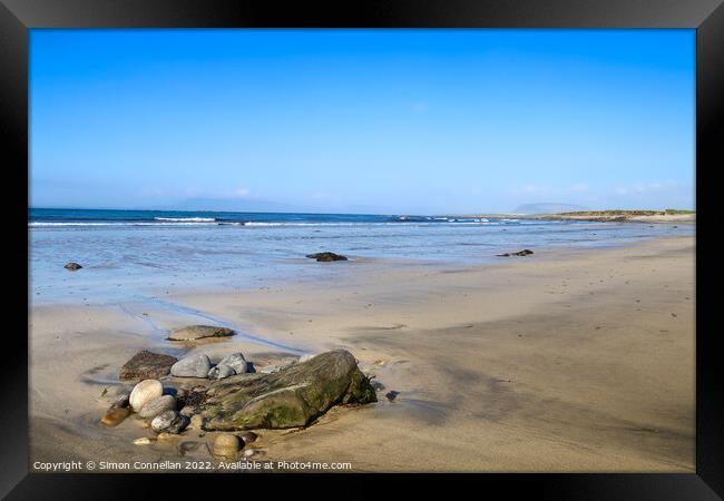Aughris Head Beach Sligo Framed Print by Simon Connellan