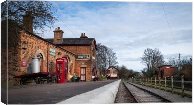 Hadlow Road Station Canvas Print by Liam Neon