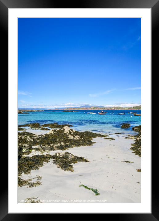 Iona Framed Mounted Print by Simon Connellan
