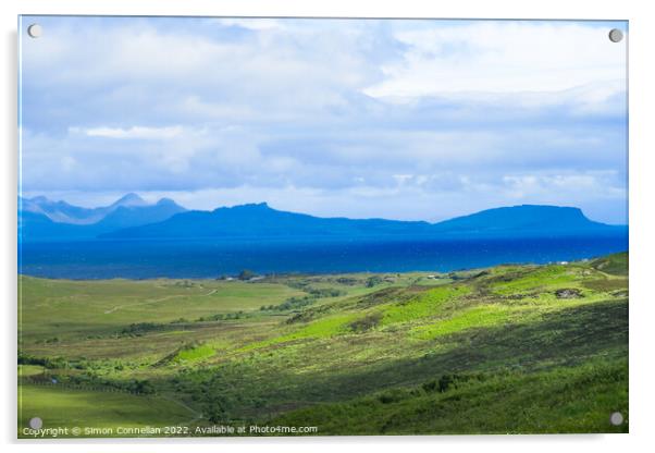 Eigg Acrylic by Simon Connellan